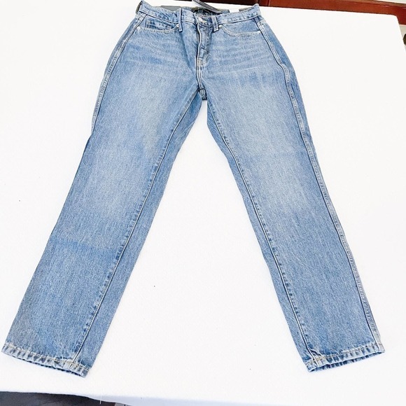 Banana Republic Curvy Straight High Rise Denim Jeans SZ27 - Picture 8 of 8